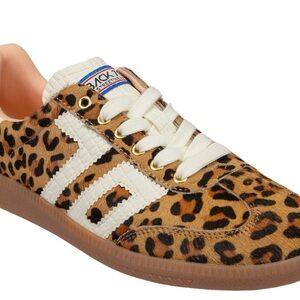 BACK70 CLOUD in LEOPARD CAMEL WHITE Sneakers